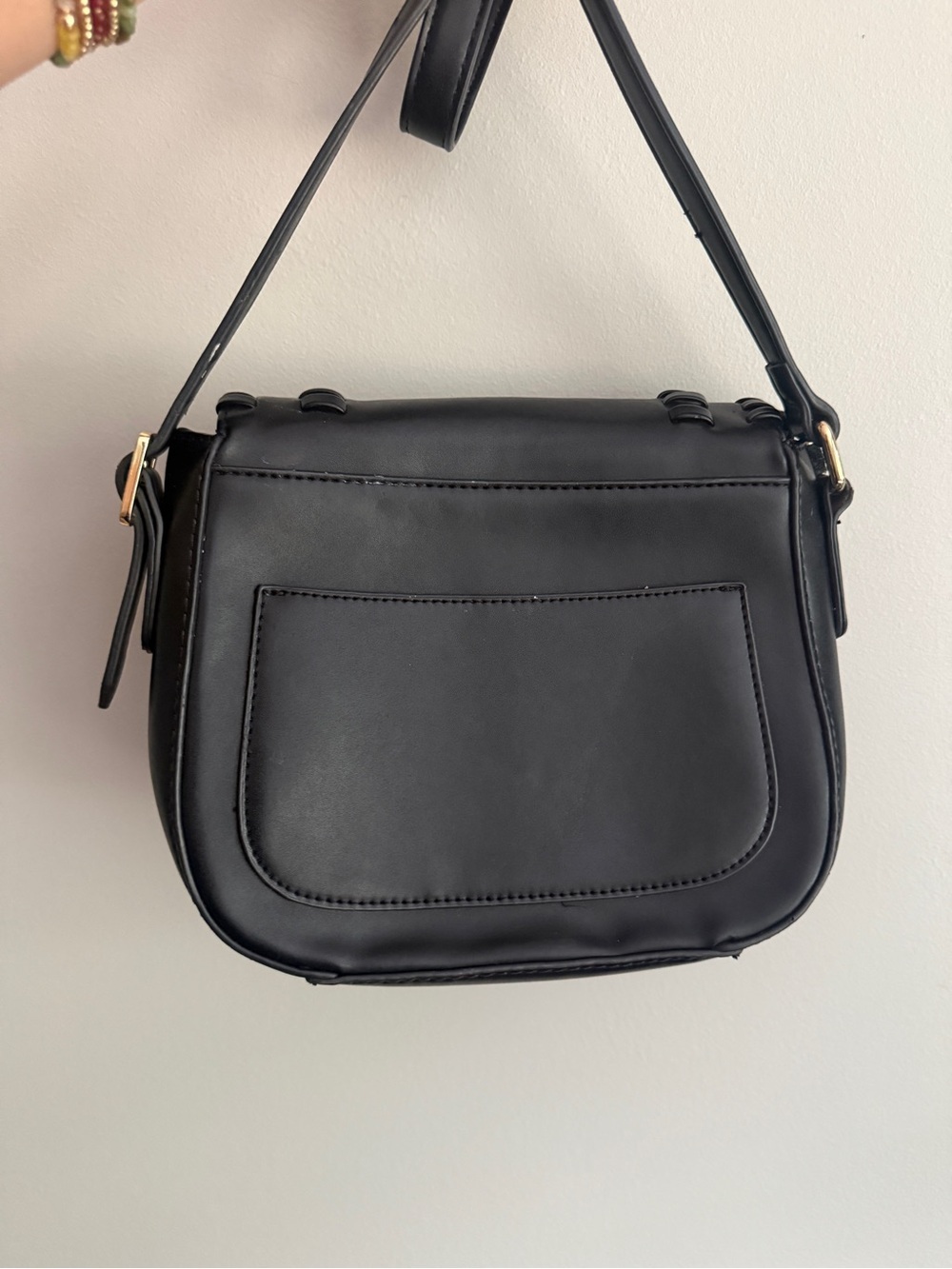Lionel Whipstitch Leather Crossbody - Picture 3 of 6